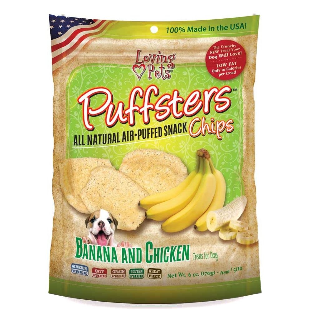 LOVING PETS PUFFSTERS BANANA CHICKEN 4oz