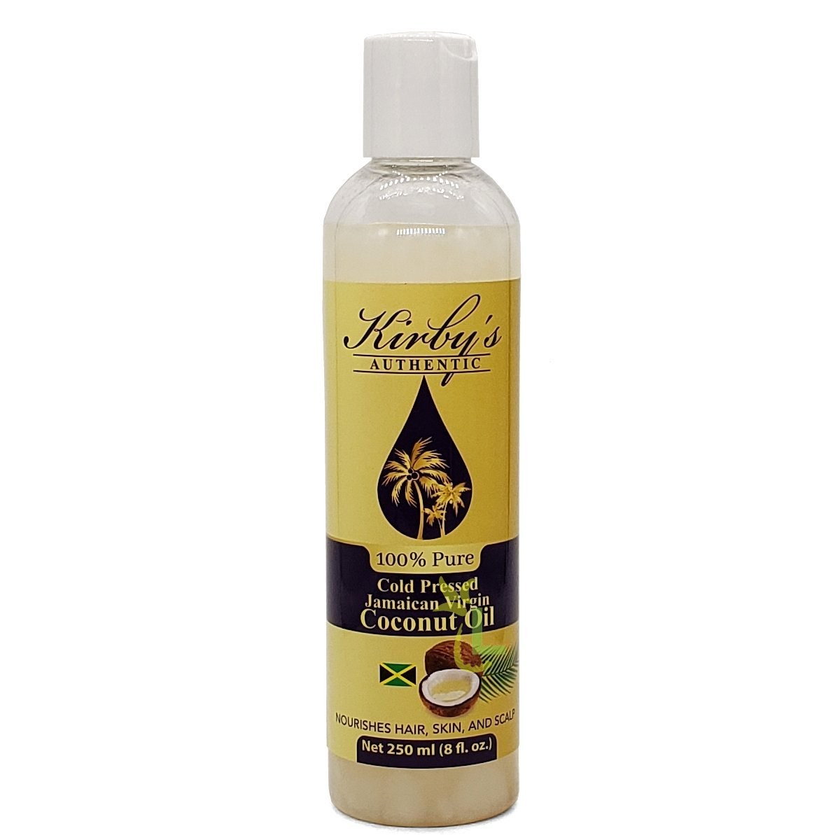 KIRBYS JAMAICAN VIRGIN COCONUT OIL 250ml