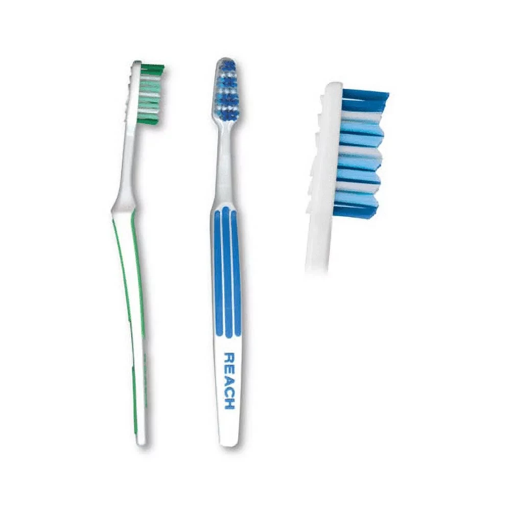 Reach Toothbrush Advanced Design Firm Adult Toothbrush, colors may vary