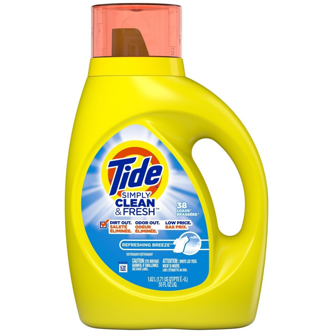 TIDE SMPLY C&F REFRESHING BREEZE 55oz