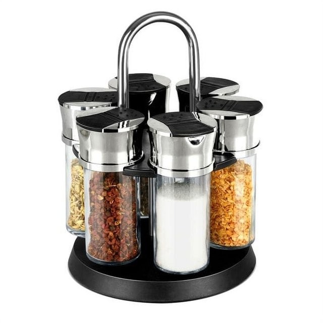 Home Basics 7-Piece Revolving Spice Rack