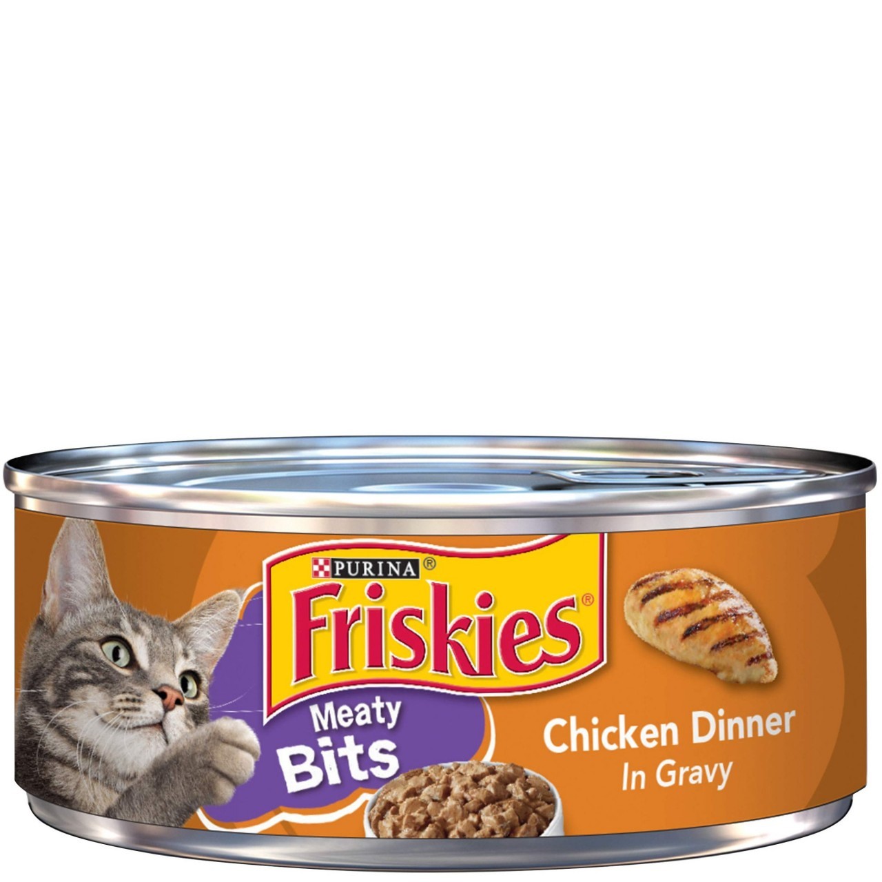 FRISKIES MEATY BITS CHICKEN DINNER 156g