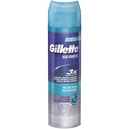 GILLETTE SHAVE GEL PROTECTION 7oz