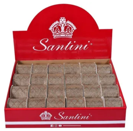 Santini Christmas Ribbon Champagne