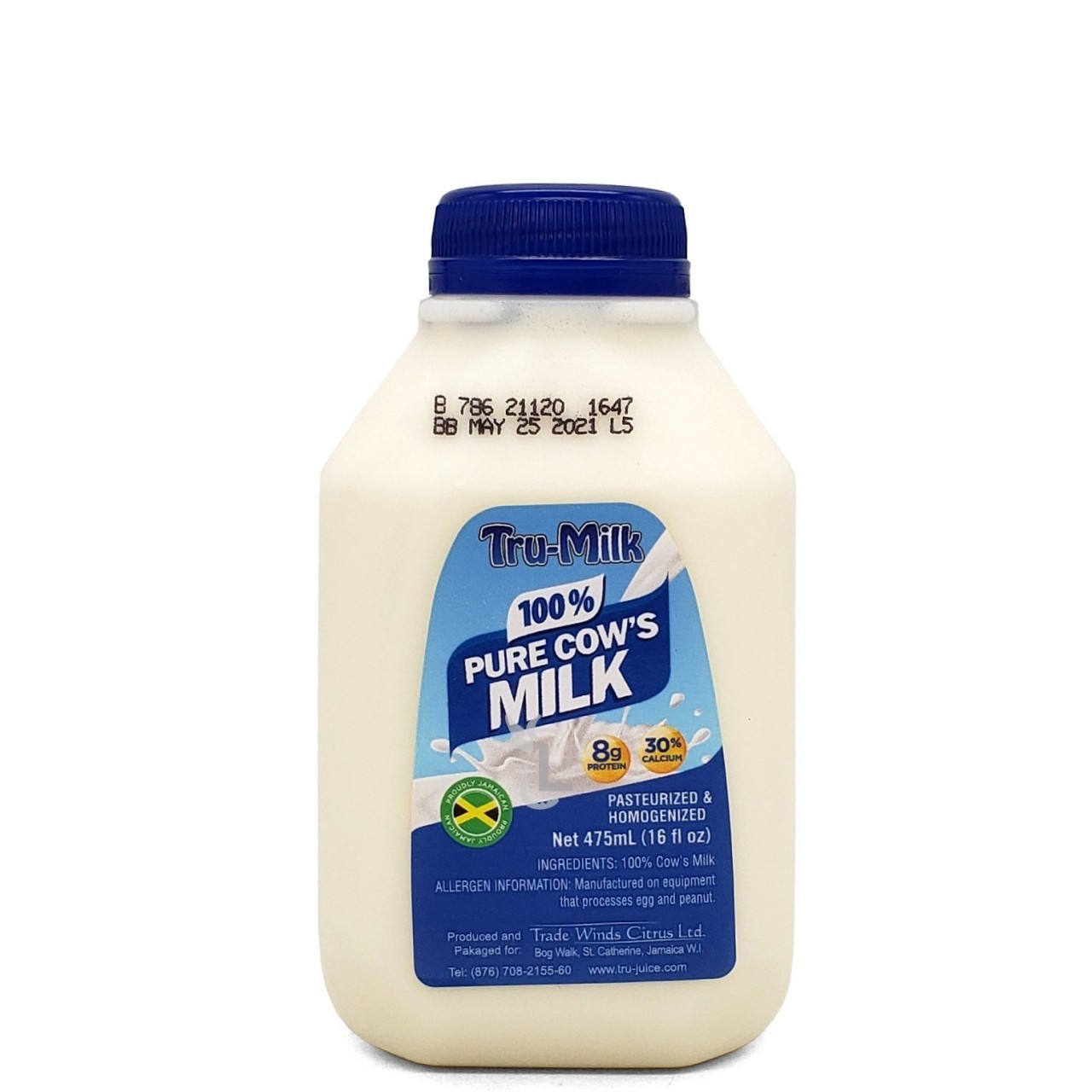 TRU-MILK 100% PURE COWS MILK 475ml