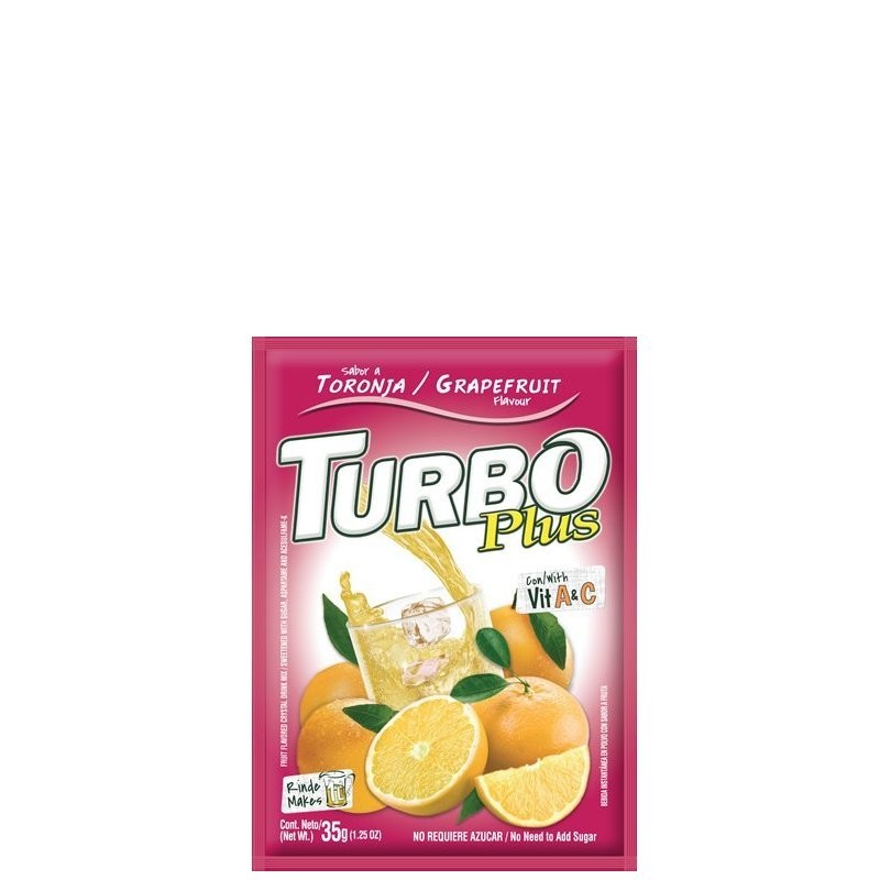 TURBO PLUS MIX GRAPEFRUIT 35g
