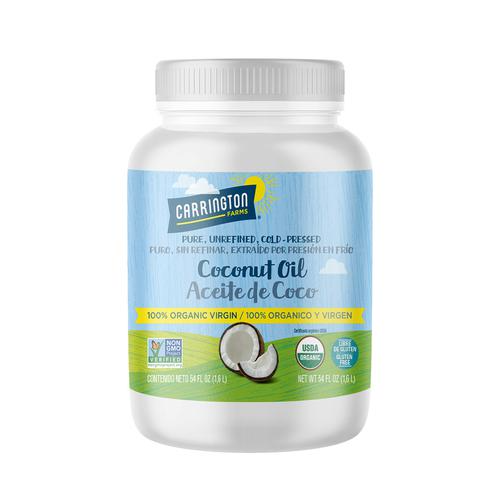 Carrington Farms Cold-pressed Organic Coconut Oil 1.53 kg / 1.6 L