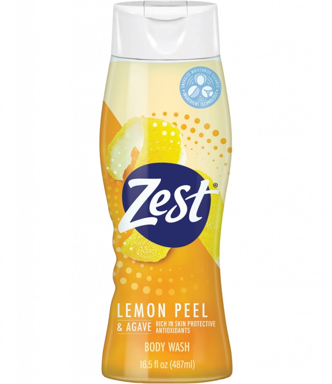 ZEST BODY WASH LEMON PEEL 16.5oz