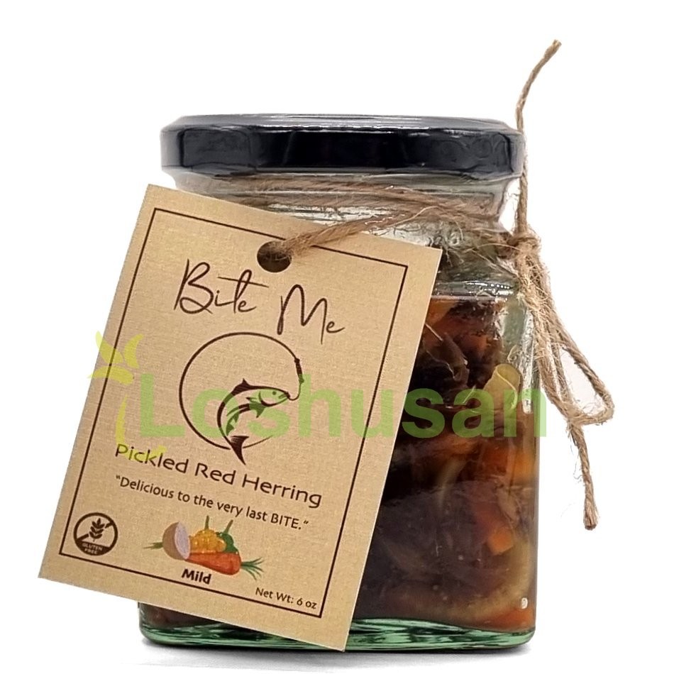 BITE ME PICKLED RED HERRING MILD 6oz