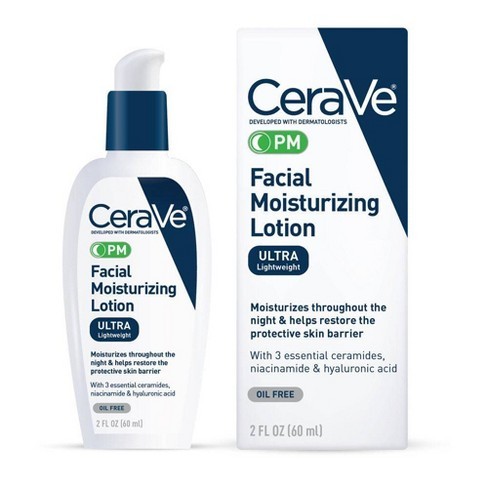 Cerave PM Facial Moisturizing Lotion, 2oz