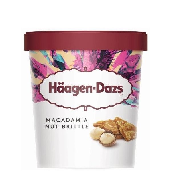 HAAGEN DAZS MACADAMIA NUT BRITTLE 473ml