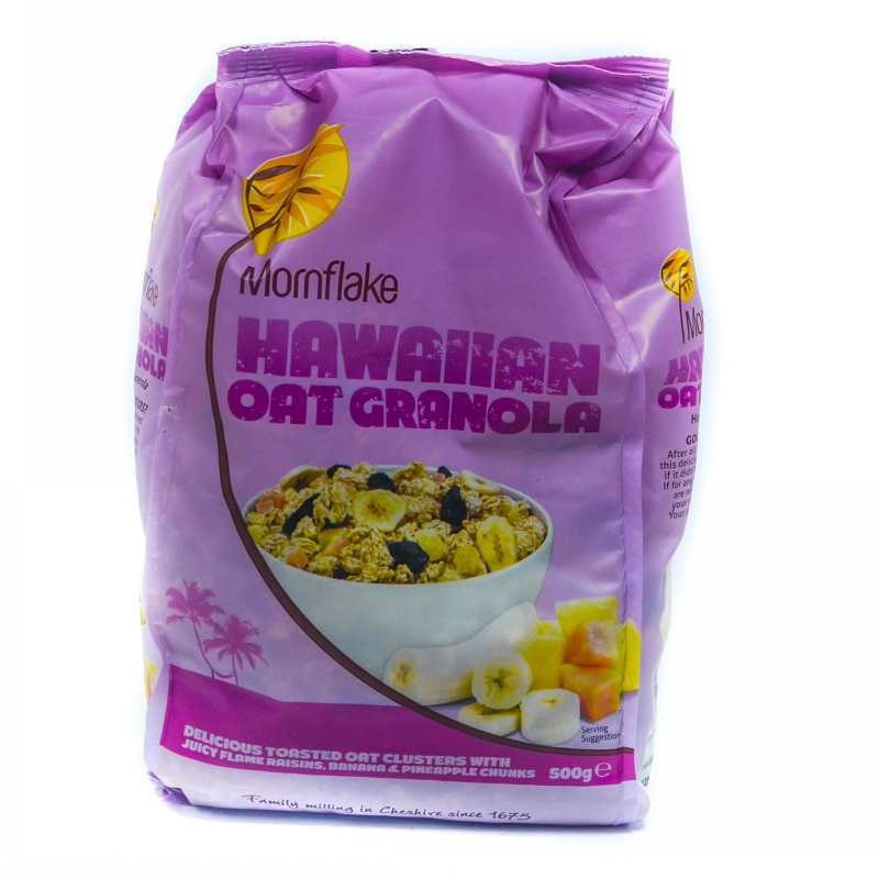 MORNFLAKE HAWAIIAN OATS GRANOLA CEREAL 500G