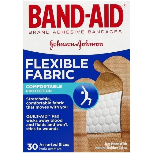BAND-AID FLEX ASSORTED 30s