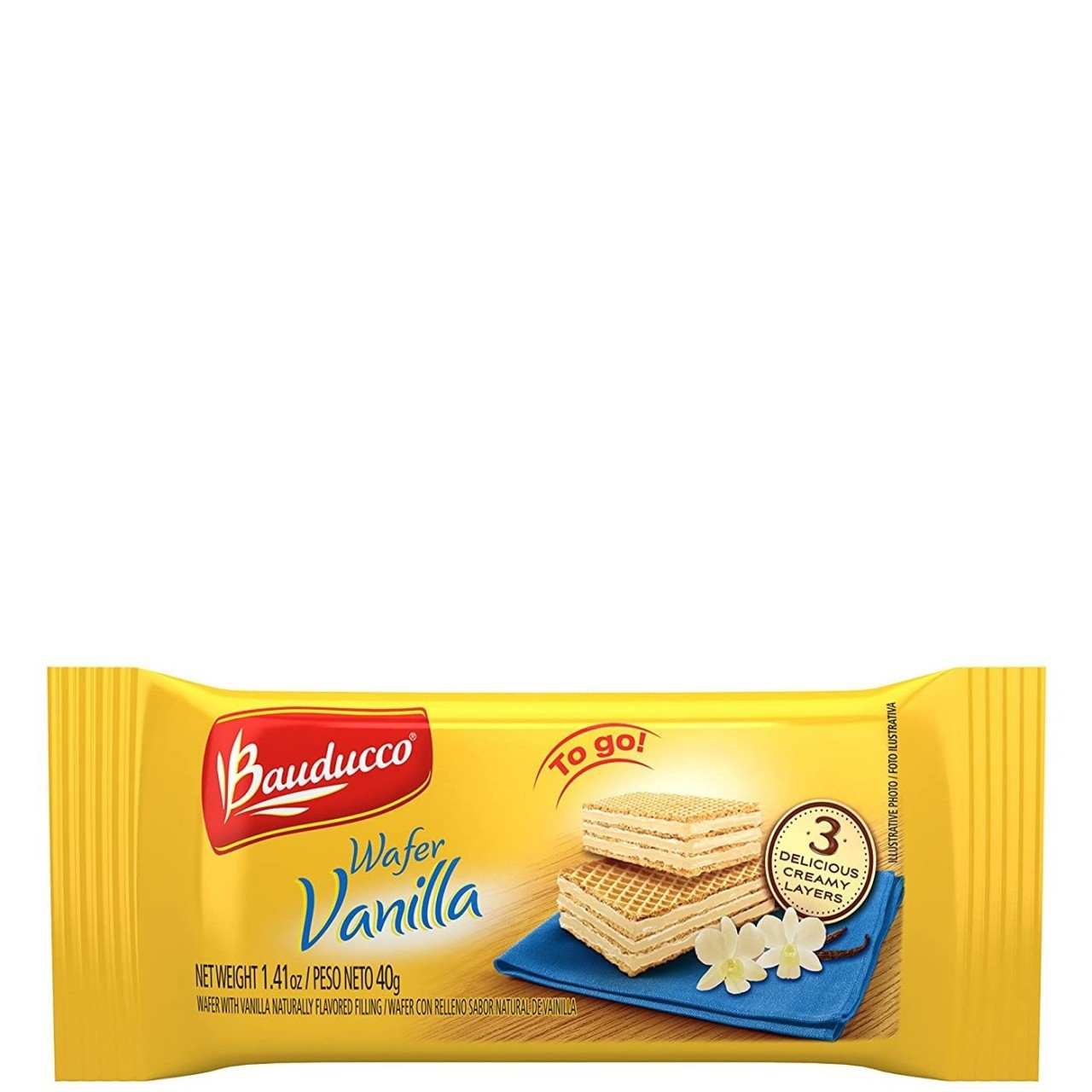 BAUDUCCO WAFERS VANILLA 1.41oz