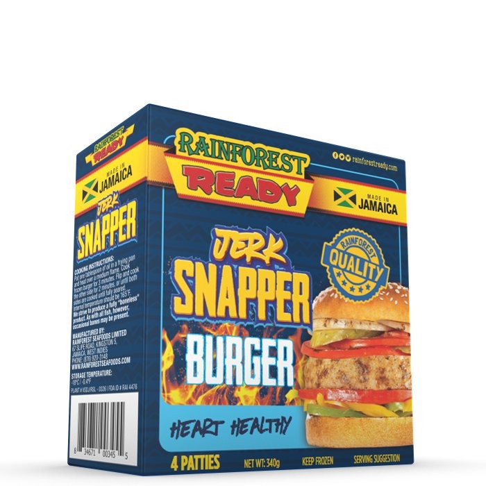 RAINFOREST READY BURGER SNAPPER JERK 340