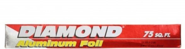 DIAMOND ALUMINUM FOIL 75sqft