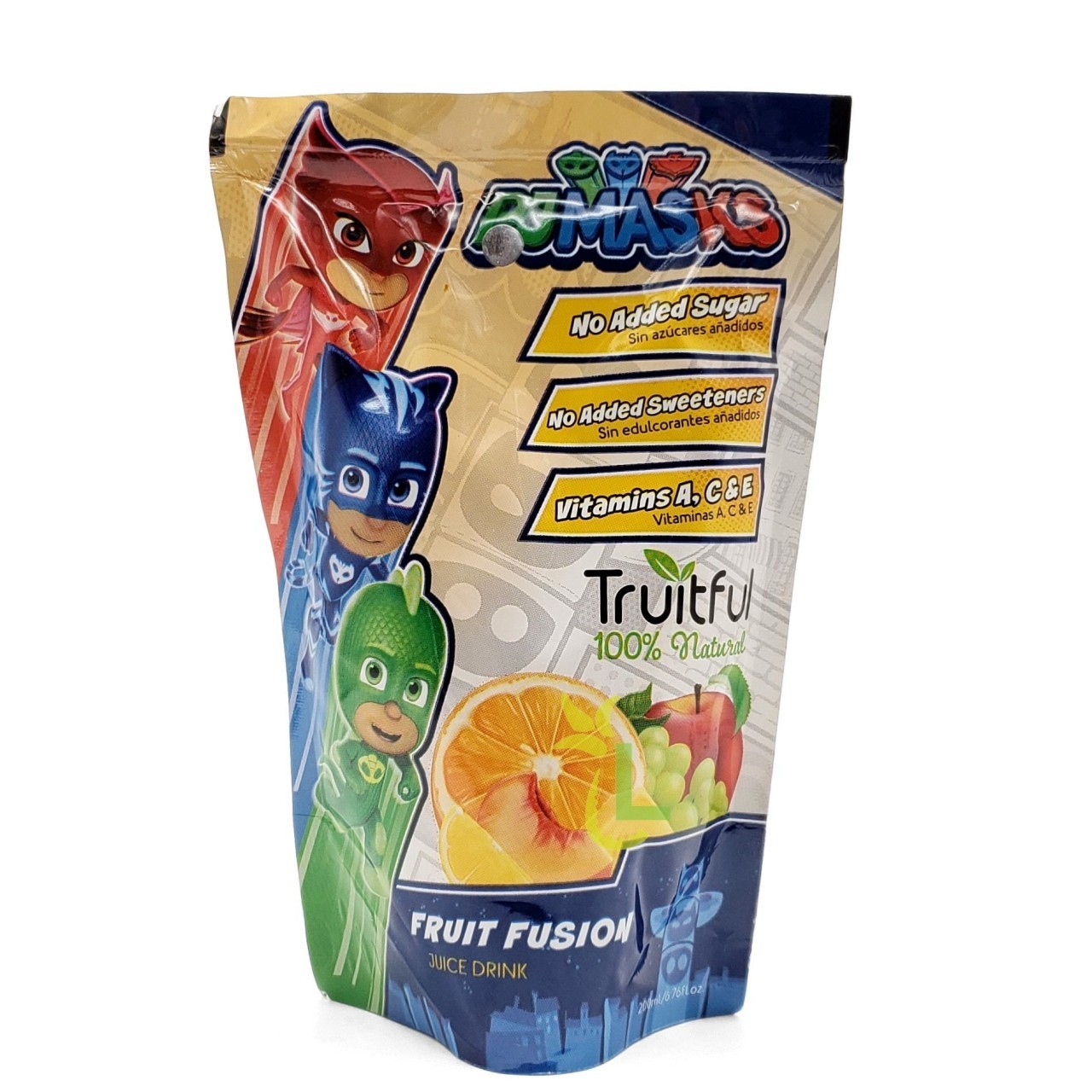 TRUITFUL PJ MASKS FRUIT FUSION 200ml