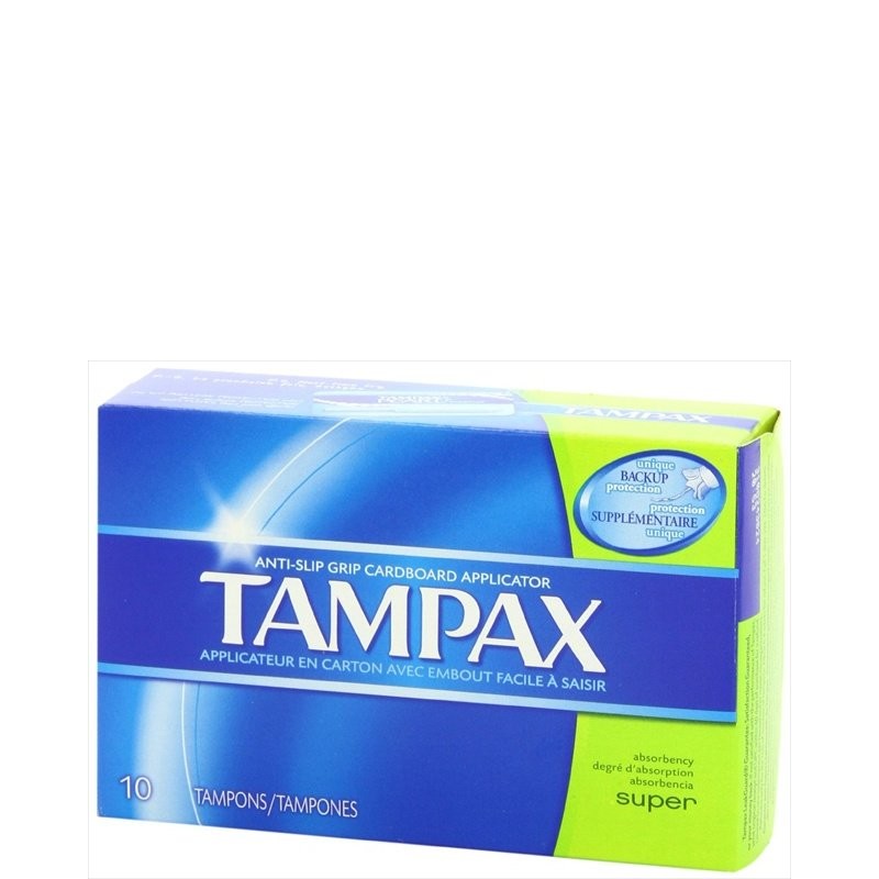 TAMPAX SUPER 10s