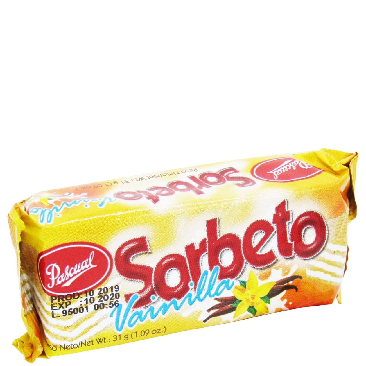 PASCEECEL SORBETO VANILLA 31G