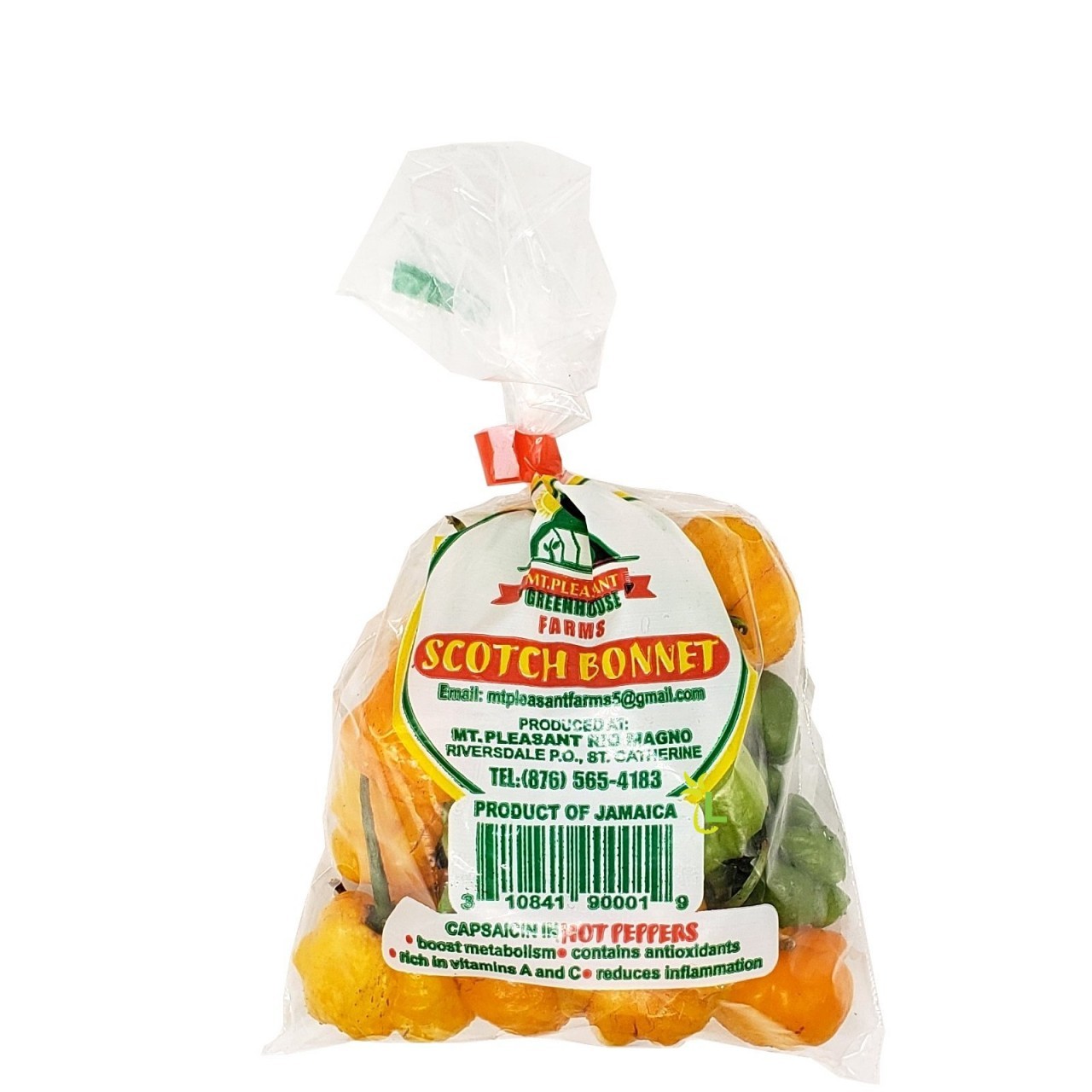 MOUNT PLEASANT SCOTCH BONNET PEPPER 1pk
