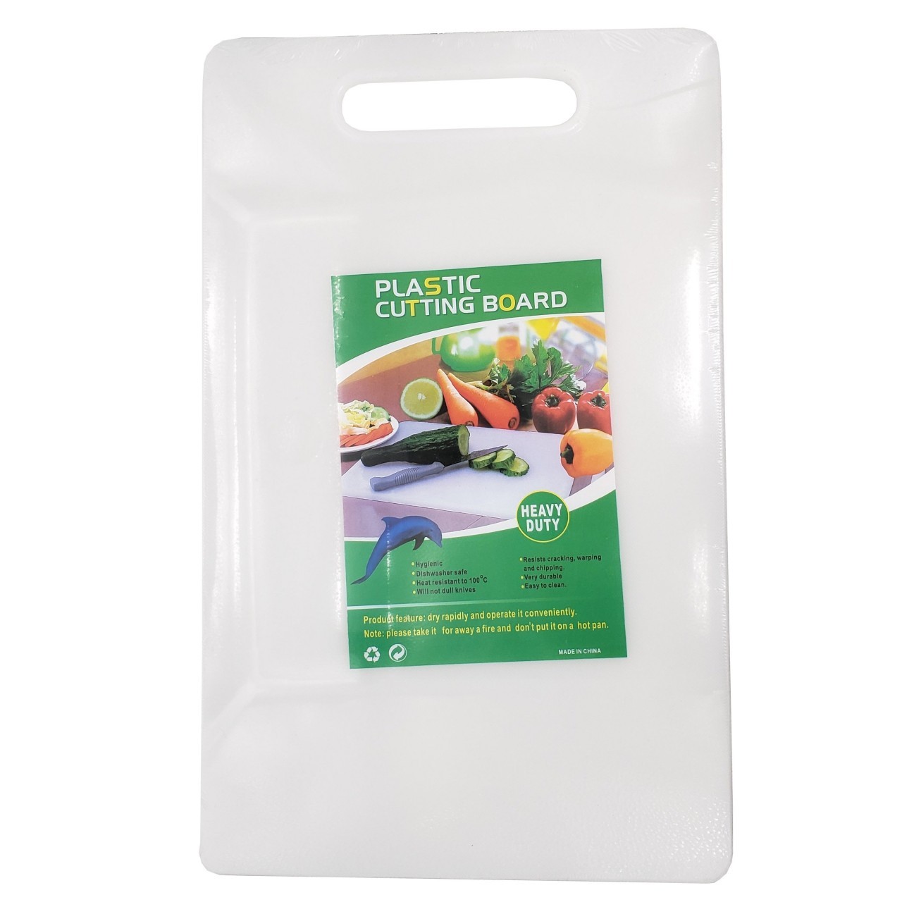 CUTTING BOARD PLASTIC 1ct