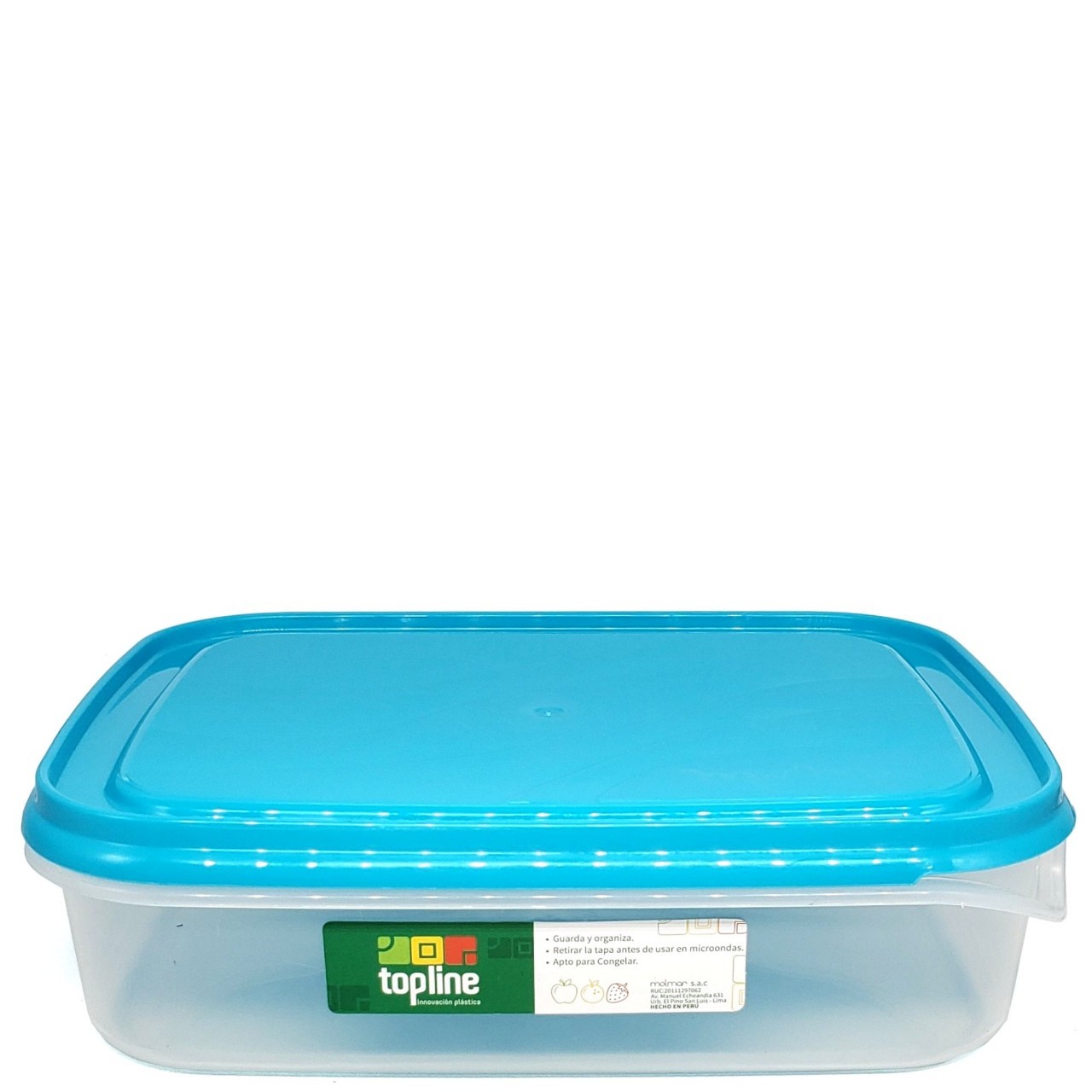 TOPLINE PLASTIC CONTAINER RECTANGLE 1ct