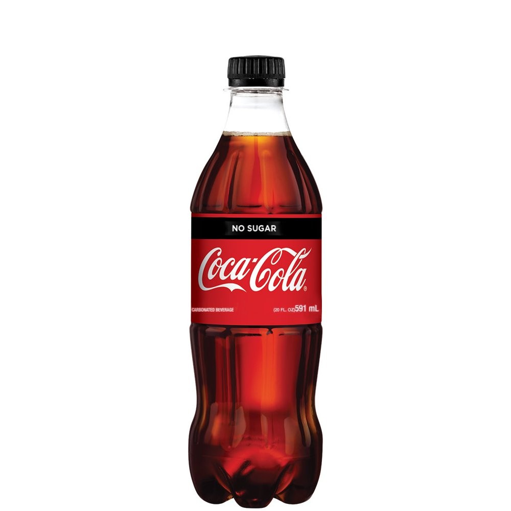 COCA COLA NO SUGAR 591ml