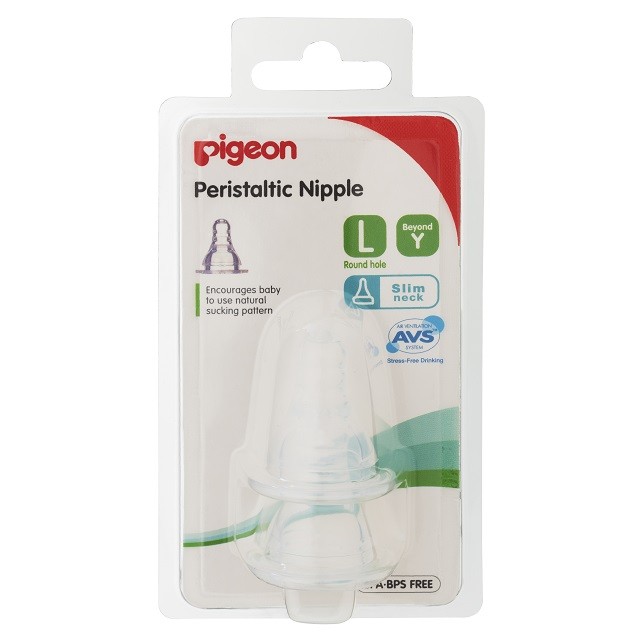 Pigeon N/Peristal Nipples "L"