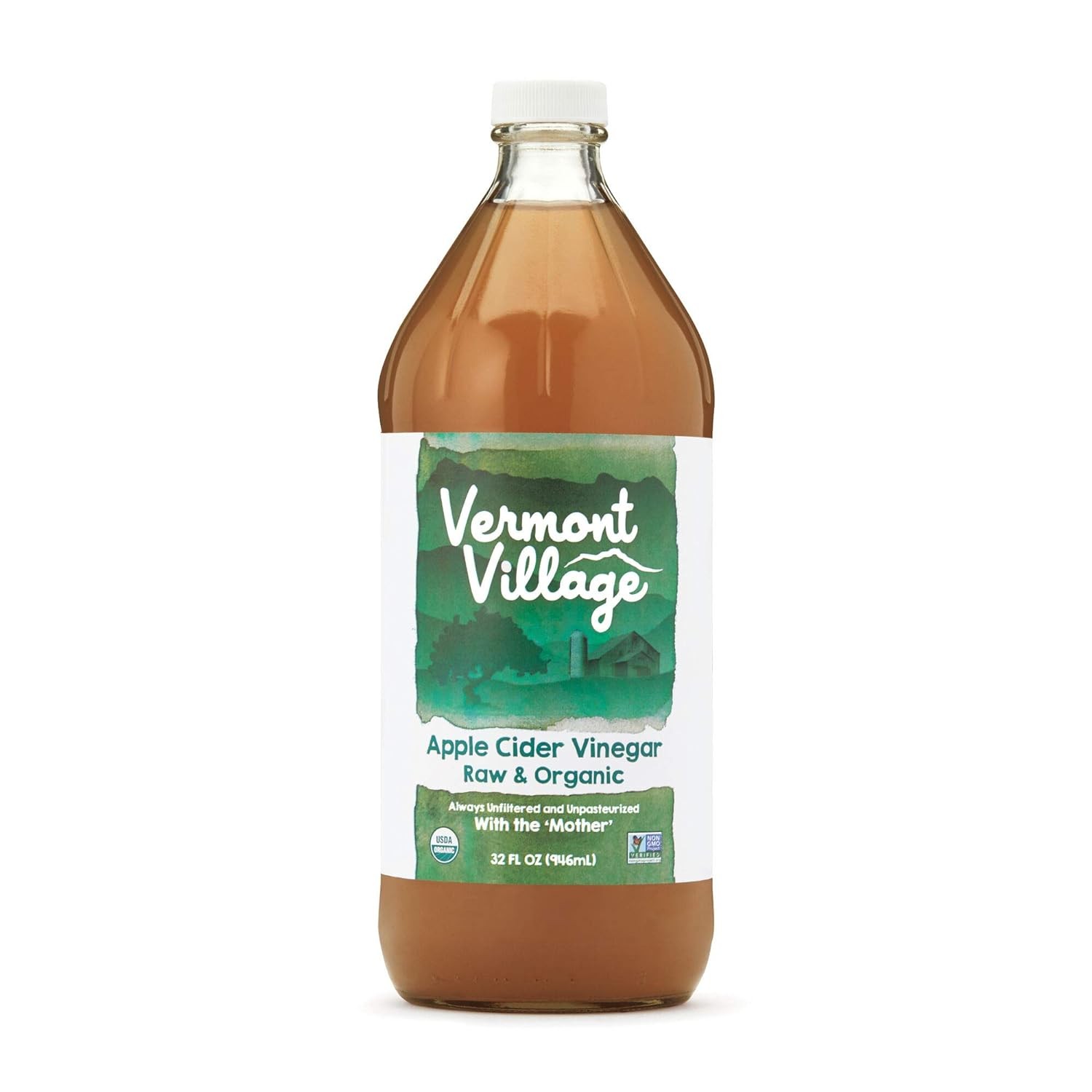 VERMONT VILLAGE VINEGAR APPLE CIDER 32oz