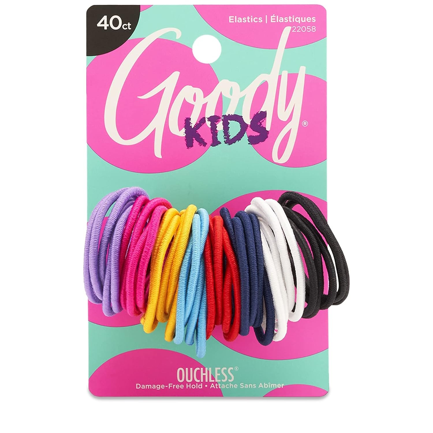 Goody Hair Elastics Assorted Colours