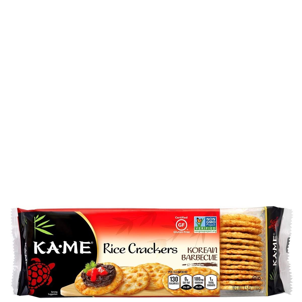KAME RICE CRACKERS KOREAN BBQ 3.5oz