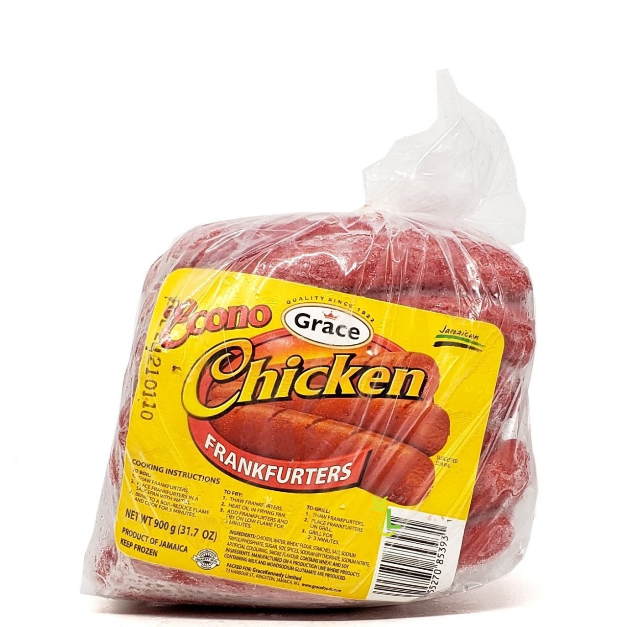 GRACE FRANKS ECONO CHICKEN 900g