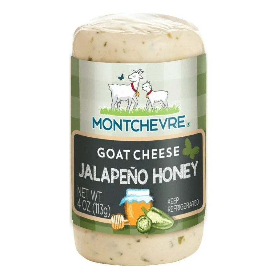 MONTCHEVRE GOAT CHEESE JALAPENO HNY 4oz