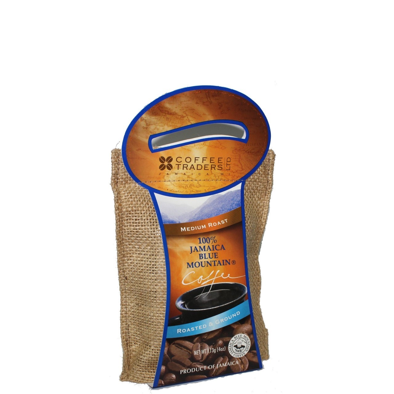 COFFEE TRADERS 100% JBM COFFEE GRND 4oz