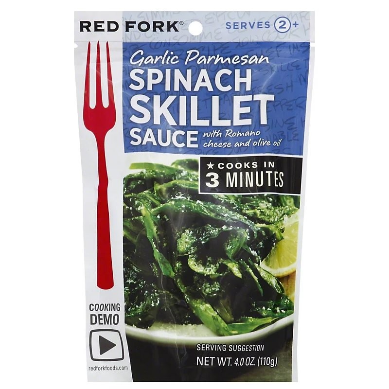 REDFORK SEASONING PARM GARL SPINACH 4oz