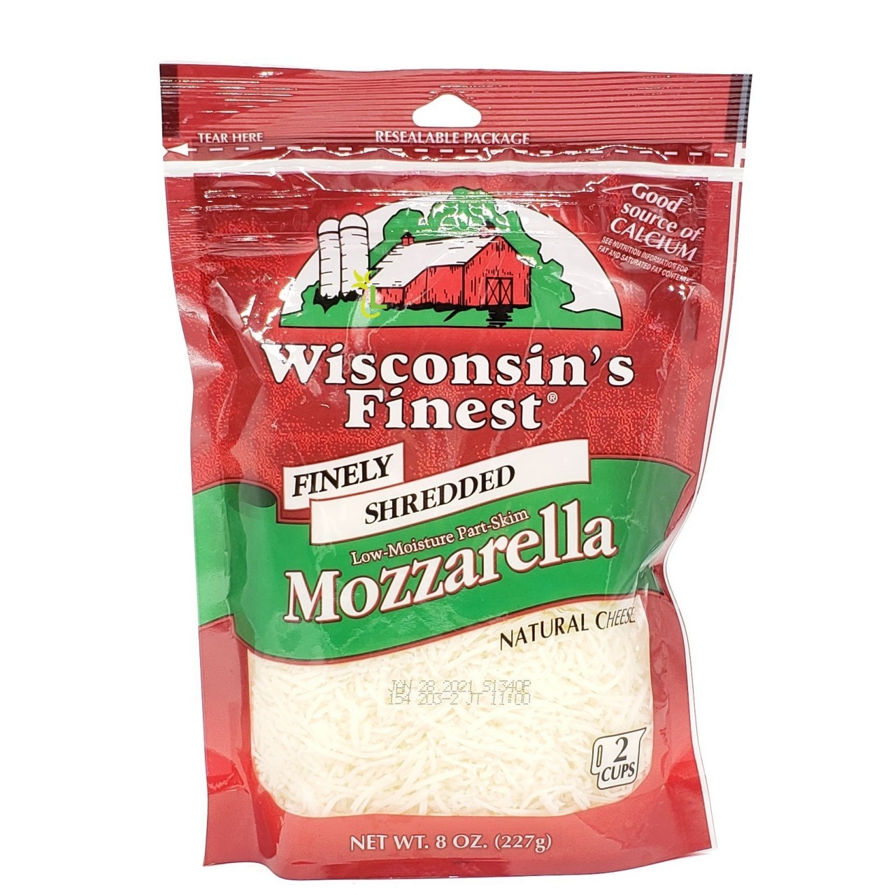 WISCONSIN FINEST SHRED MOZZARELLA FN 8oz