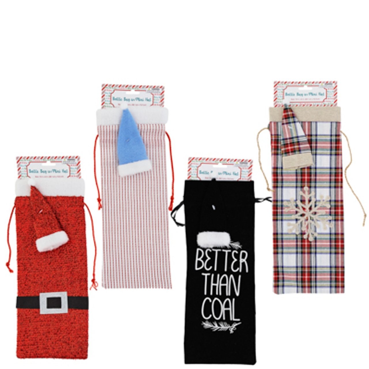 REGENT XMAS BOTTLE BAG 15x6