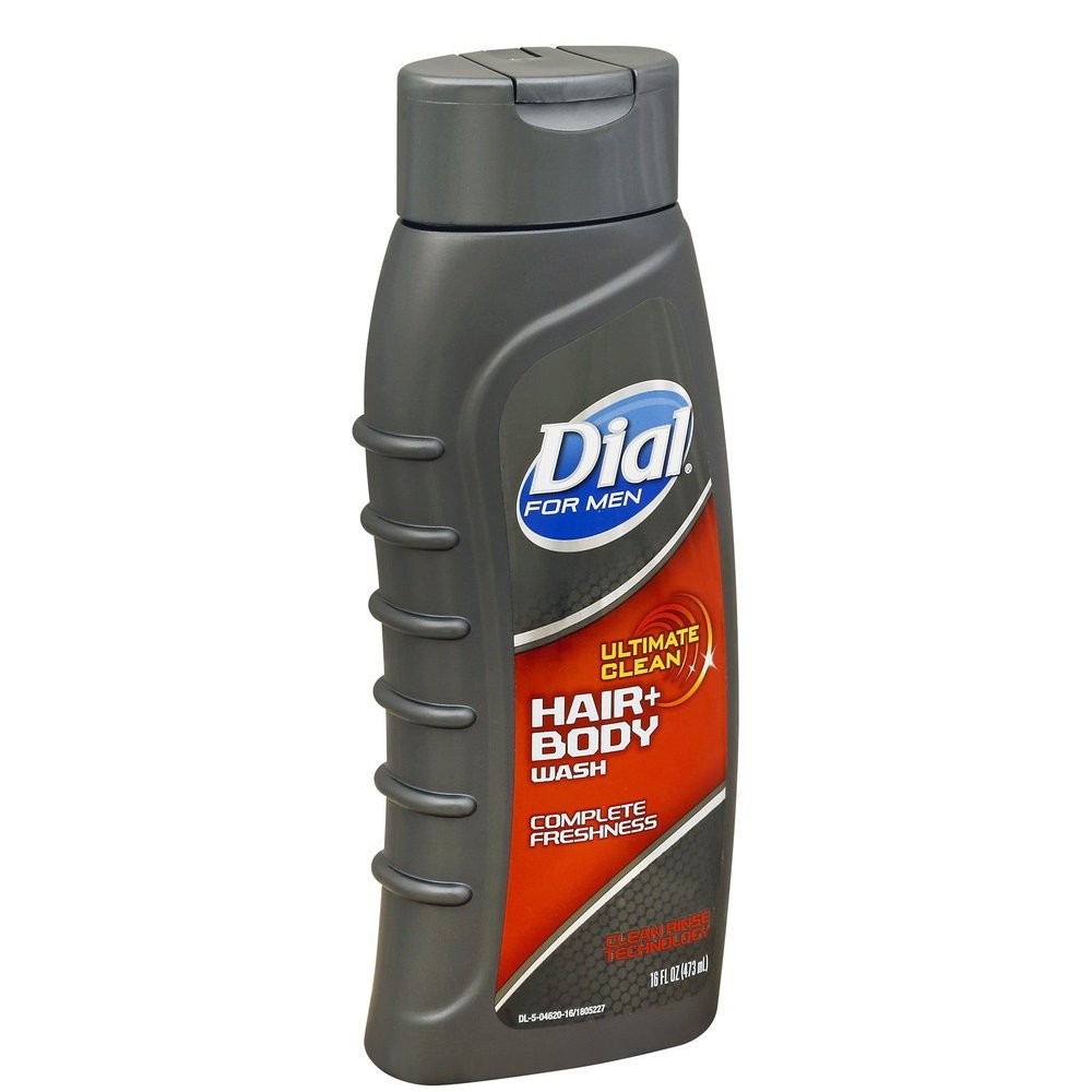 DIAL BODY WASH MEN HAIR & BODY 16oz