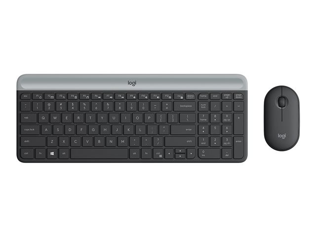 Logitech - Keyboard and mouse set - English