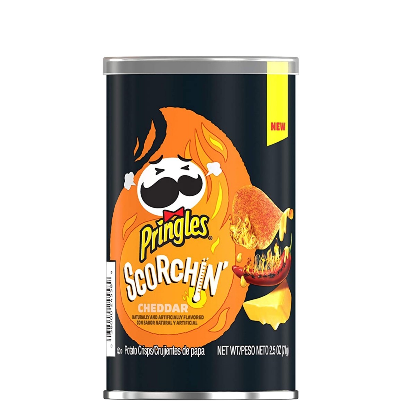 PRINGLES SCORCHIN CHEDDAR 71g