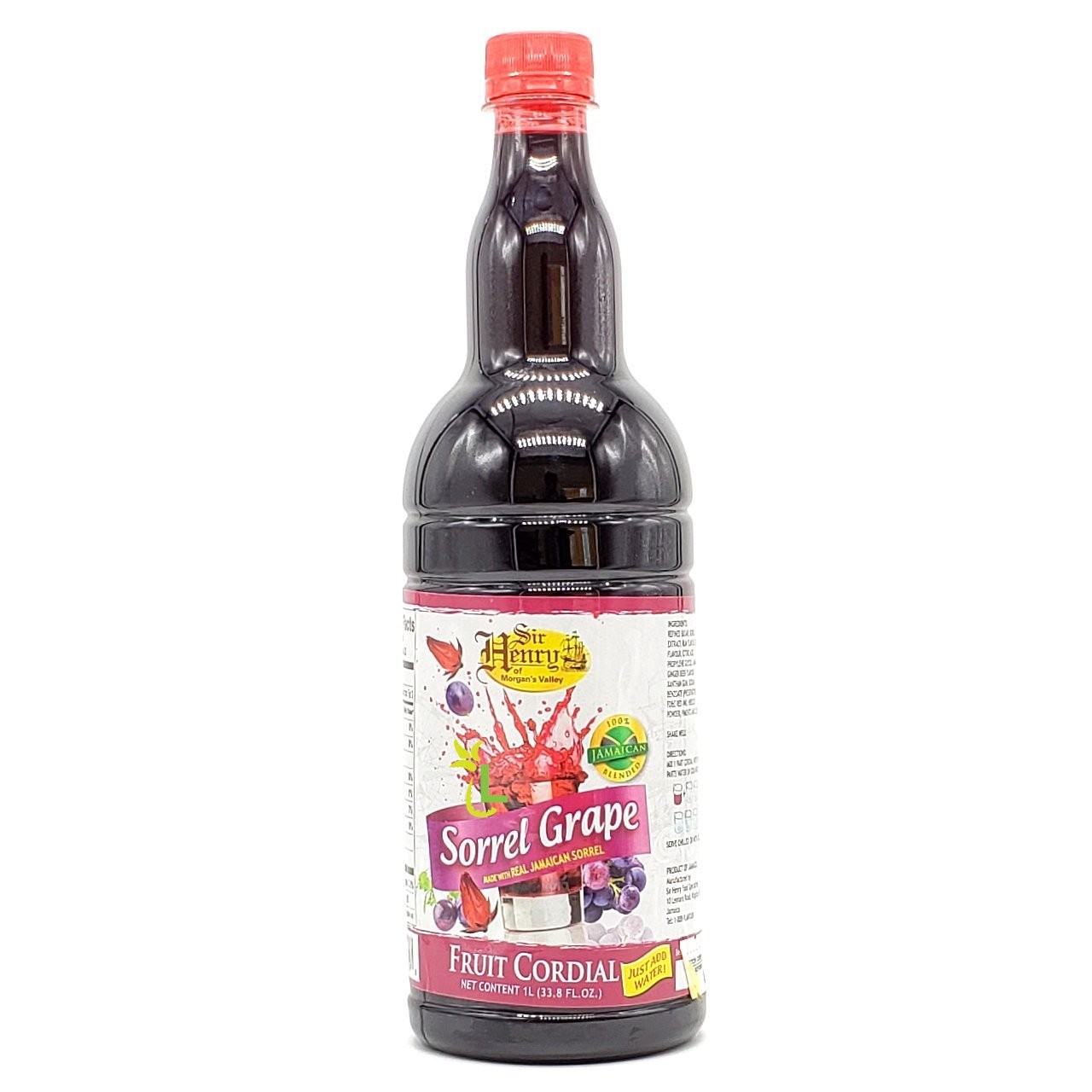 SIR HENRY FRUIT CORDIAL SORREL 1LT