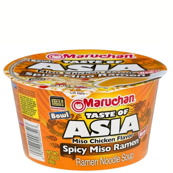 MARUCHAN ASIA MISO NOODLE BOWL 3oz