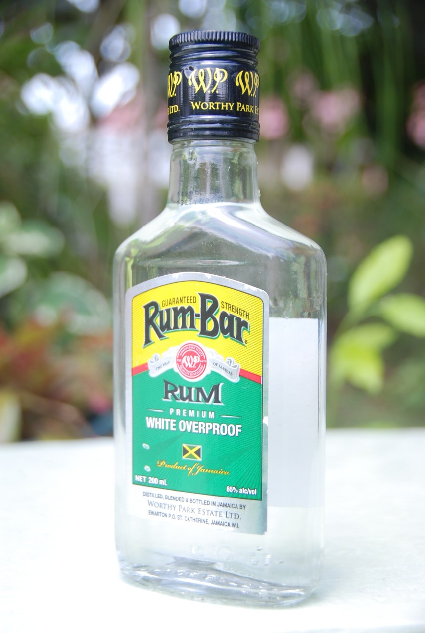 RUM BAR WHITE OVERPROOF RUM 200ML
