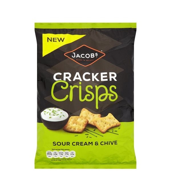 JACOBS CRISP S/ONIONS CHIVE 150g