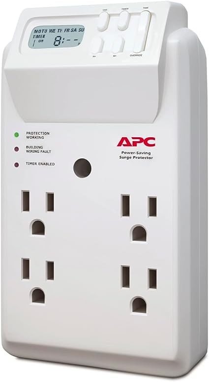 APC SurgeArrest Essential Power-Saving Timer - Surge protector - AC 120 V