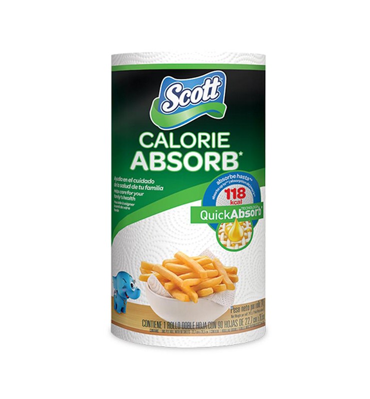 SCOTT TOWEL CALORIE ABS HAND TOWEL
