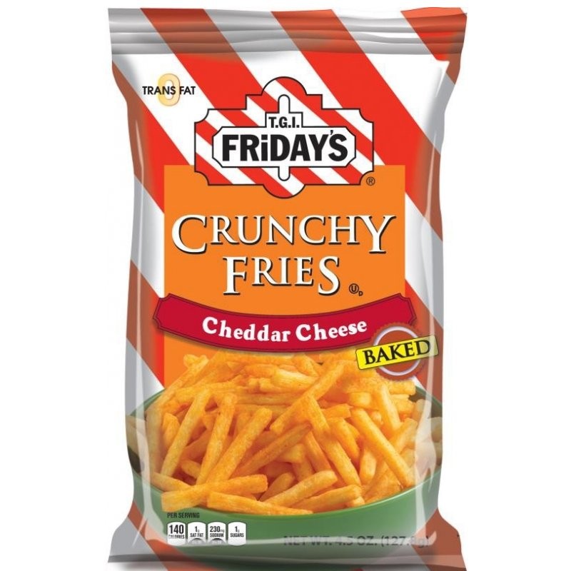 TGIF CHEDDAR CHEESE FRIES 4.5oz