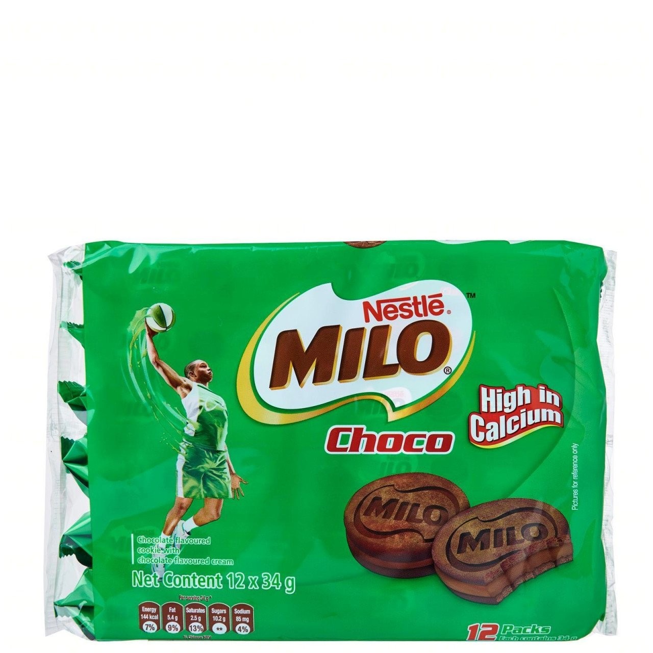 NESTLE MILO SANDWICH COOKIE 12x34g