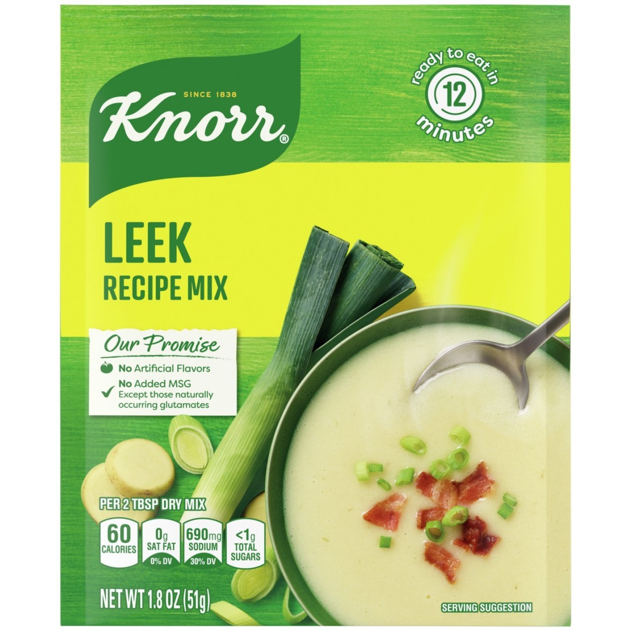 KNORR SOUP MIX LEEK 1.8oz