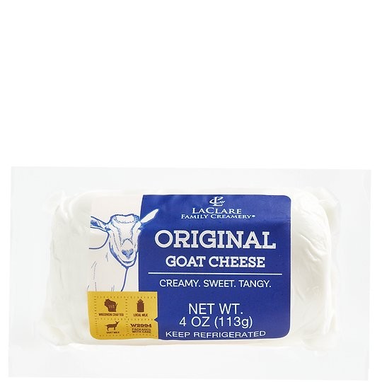 LA CLARE GOAT CHEESE LOG ORIGINAL 4oz